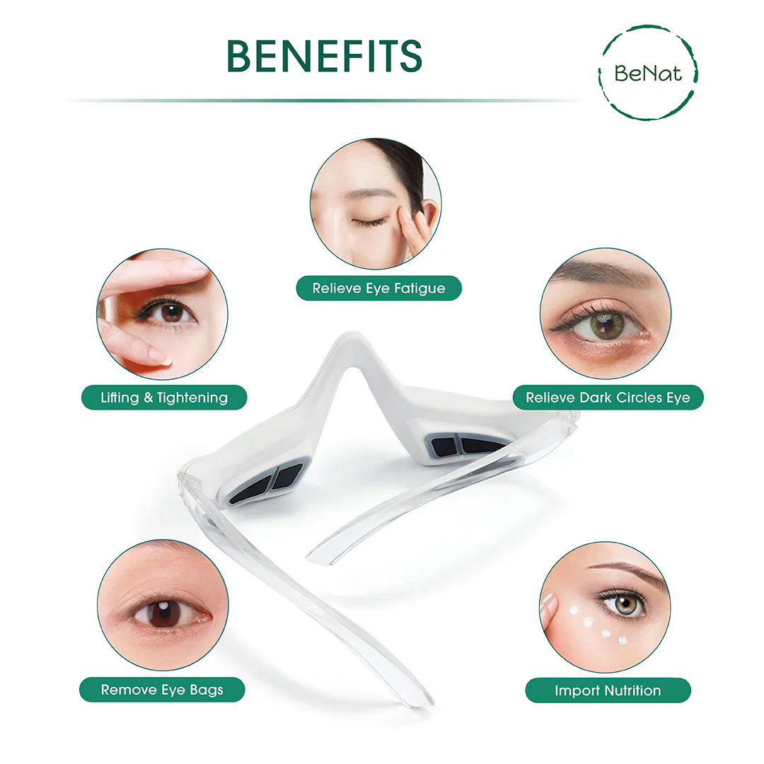 Under-Eye Red Light Therapy Skin